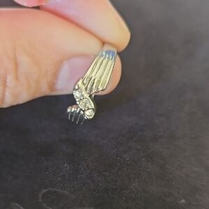 Silver Tone Ring. Size 7.5